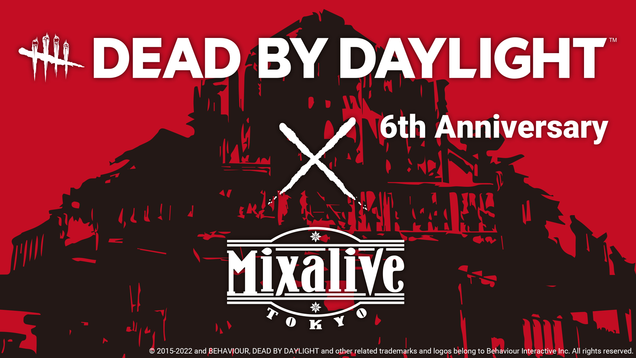 今年6月に6周年を迎える「Dead by Daylight」のコラボバーが、Mixalive TOKYO（ミクサライブ東京）に登場！  